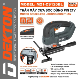 Máy Cưa Sọc Dekton M21-CS120BL