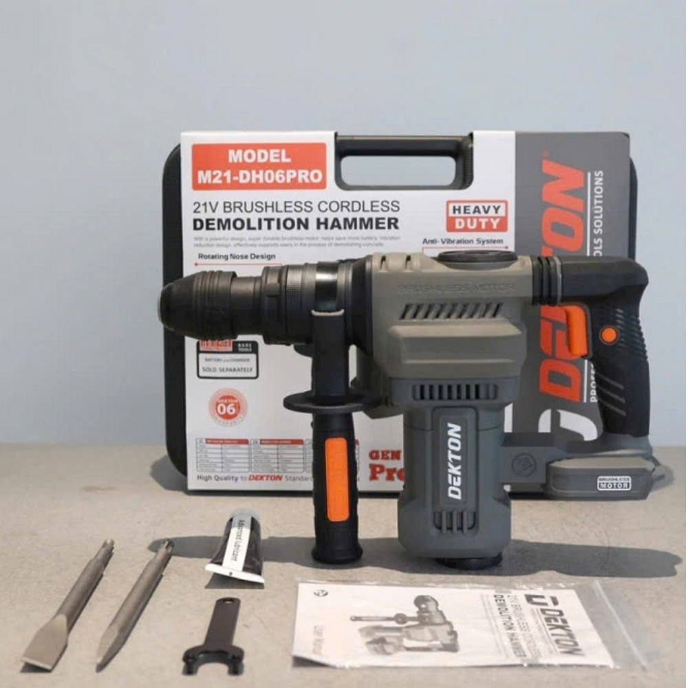 Máy đục bê tông dùng pin 21V Dekton M21-DH06PRO 2 M21-DH06PRO-1