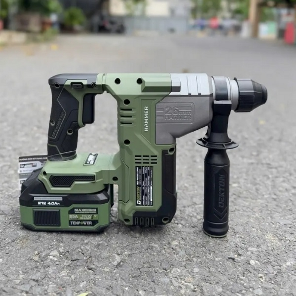 Máy khoan bê tông 3 chức năng pin Dekton M21-RH2603XPRO 2 M21-RH2603XPRO-2