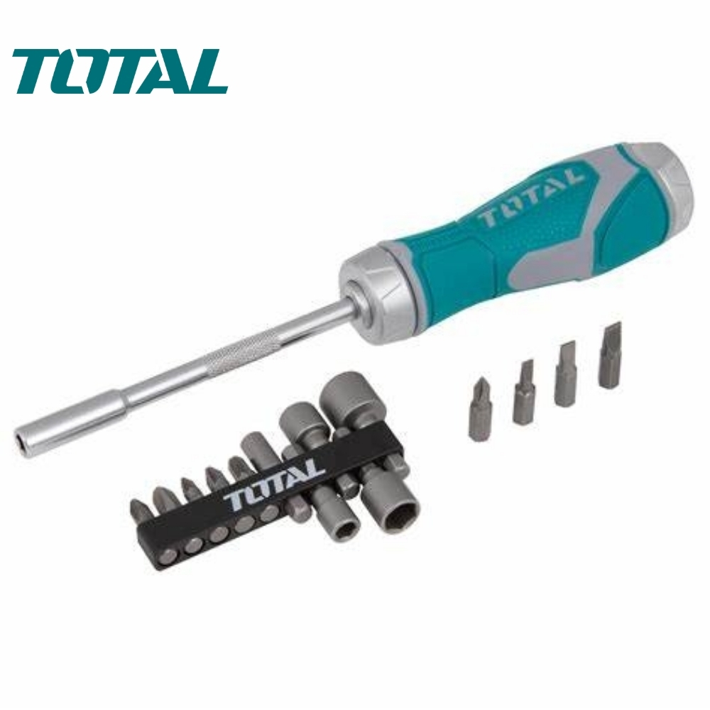Bộ tua vít 15 đầu Total TACSD30156 1 Bộ tua vít 15 đầu Total TACSD30156