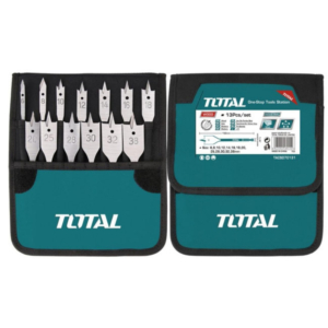 Bộ 13 mũi khoan gỗ đầu dẹp Total TACSD70131