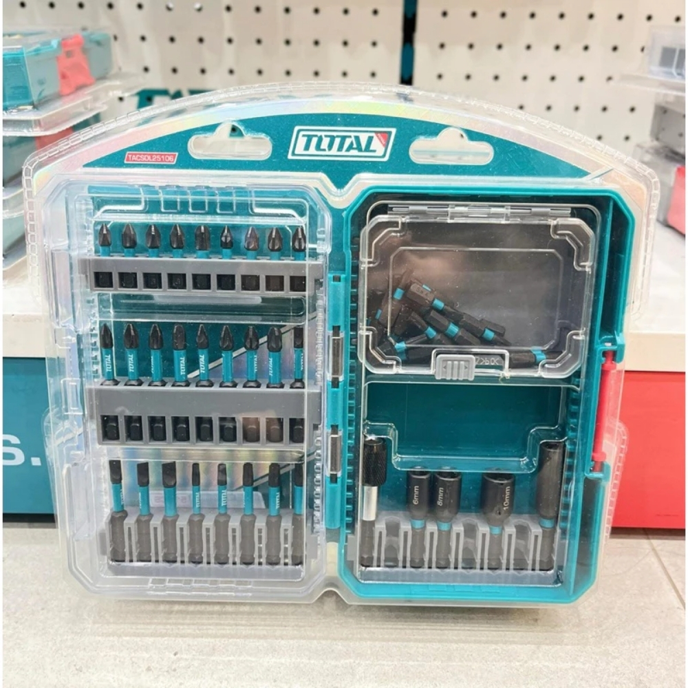 Bộ 51 mũi bắt vít đóng Total TACSDL25106 2 TACSDL25106-2