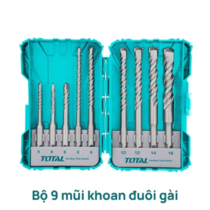 Bộ 9 mũi khoan gài Total TACSDL30901