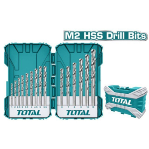 Bộ 15 mũi khoan HSS M2 Total TACSDL51502