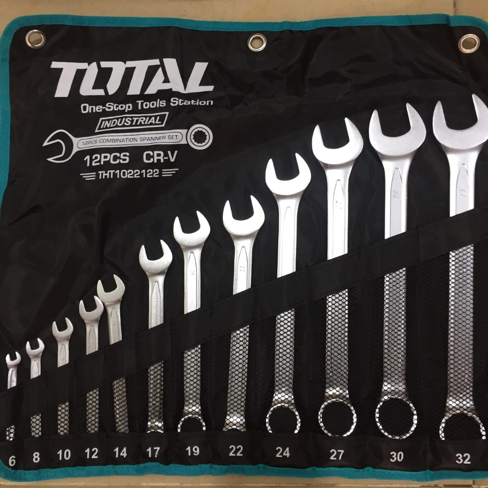 Bộ cờ lê vòng miệng (6-32mm) Total THT1022122 2 THT1022122-2