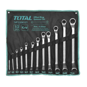 Bộ 12 cờ lê hai vòng (6-32mm) Total THT1024121