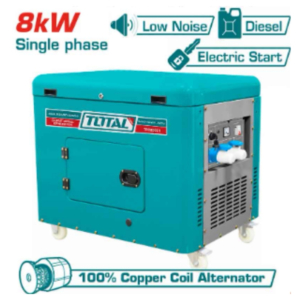 Máy phát điện chạy dầu 8kW Total TP280001-1