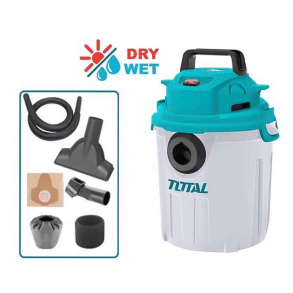 Máy hút bụi 10L - 1000W Total TVC10101 1 Máy hút bụi 10L 1000W Total TVC10101