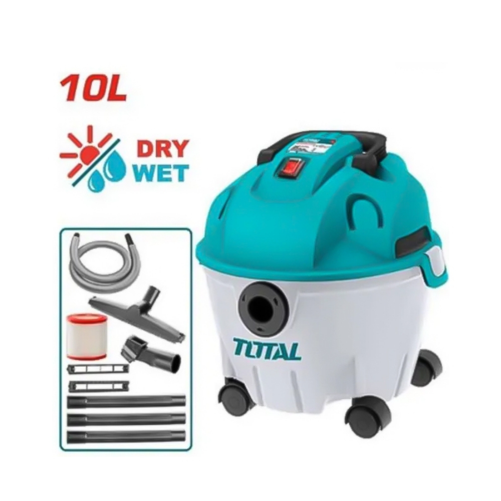 Máy hút bụi 10L - 1200W Total TVC12101 1 Máy hút bụi 10L 1200W Total TVC12101