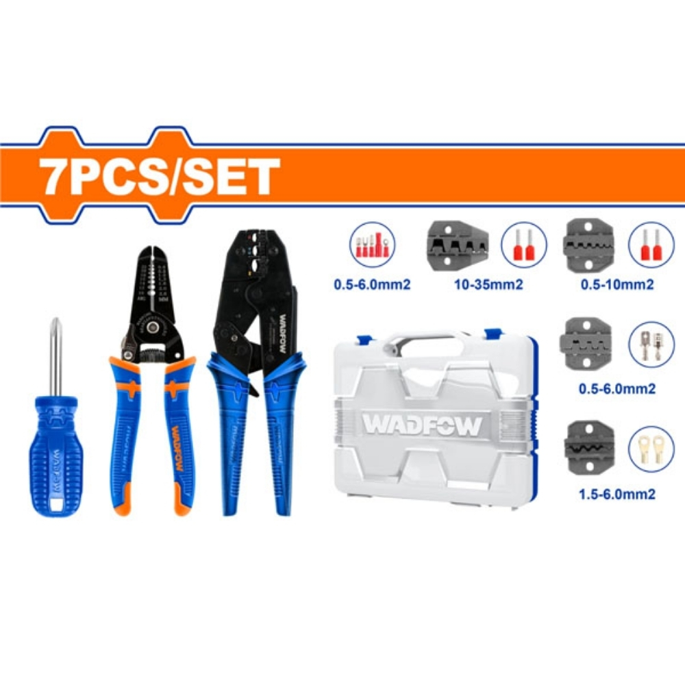 Bộ 7 dụng cụ sửa chữa viễn thông Wadfow WHS1B07 1 Bộ 7 món dụng cụ sửa chữa viễn thông Wadfow WHS1B07