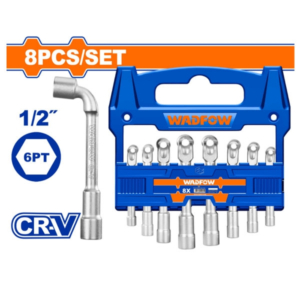 Bộ 8 Đầu tuýp tay vặn chữ L 8-19mm Wadfow WTH4208
