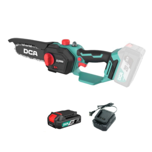 Máy cưa xích không chổi than dùng pin DCA ADML20081DM