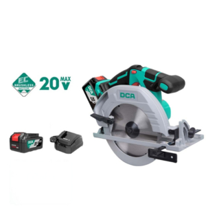 Máy cưa đĩa tròn không chổi than dùng pin DCA ADMY02-185DM