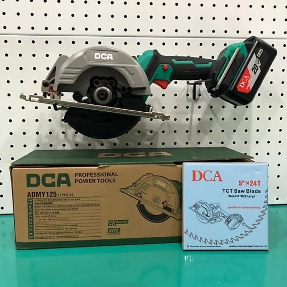 Máy cưa đĩa tròn dùng pin 20V DCA ADMY125BM (1 pin & sạc) 3 ADMY125BM-3