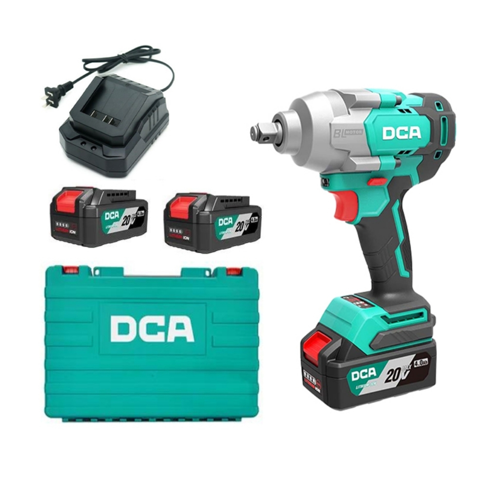 Máy siết bu lông dùng pin 20V 910Nm DCA ADPB698FK (2 pin & sạc) 8 Máy siết buloong không chổi than dùng pin DCA ADPB698FK