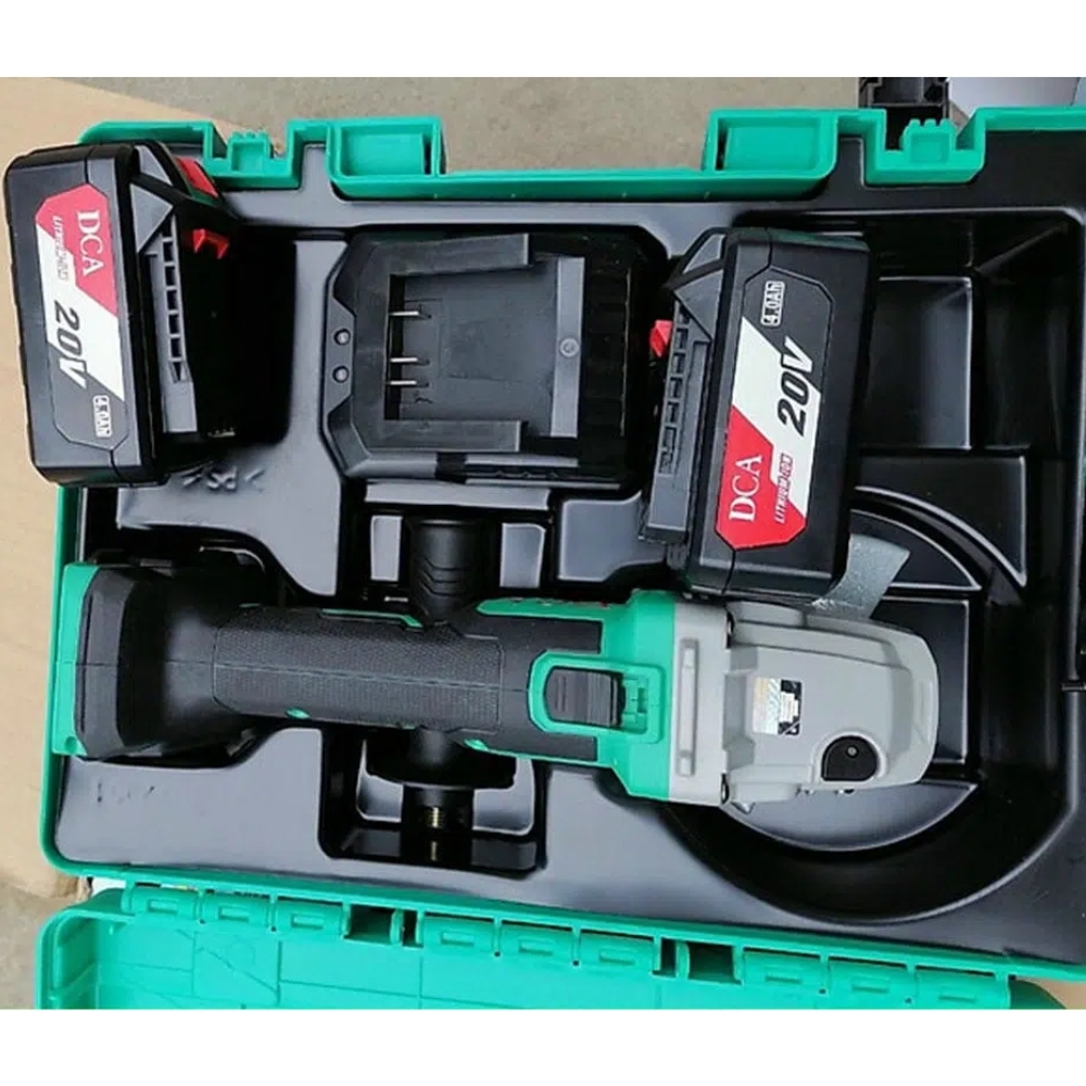 Máy mài góc dùng pin 20V DCA ADSM03-100EM (2 pin & sạc) 3 ADSM03-100EM-2