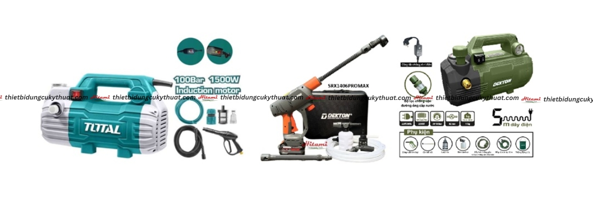 Máy móc và công cụ dành cho THỢ ĐIỆN LẠNH 13 Máy xịt rửa nhỏ gọn tiện lợi dành cho THỢ ĐIỆN LẠNH