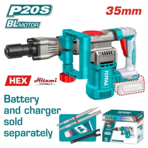 Máy đục bê tông dùng pin 20V Total TDBLI20358 (chưa pin & sạc)