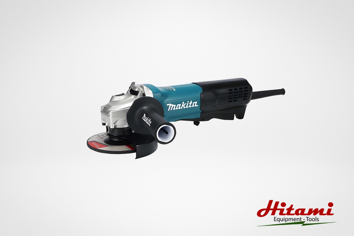 Nên mua máy mài 100mm hay 125mm? Cách lựa chọn máy mài phù hợp 4 Máy mài 125mm Makita