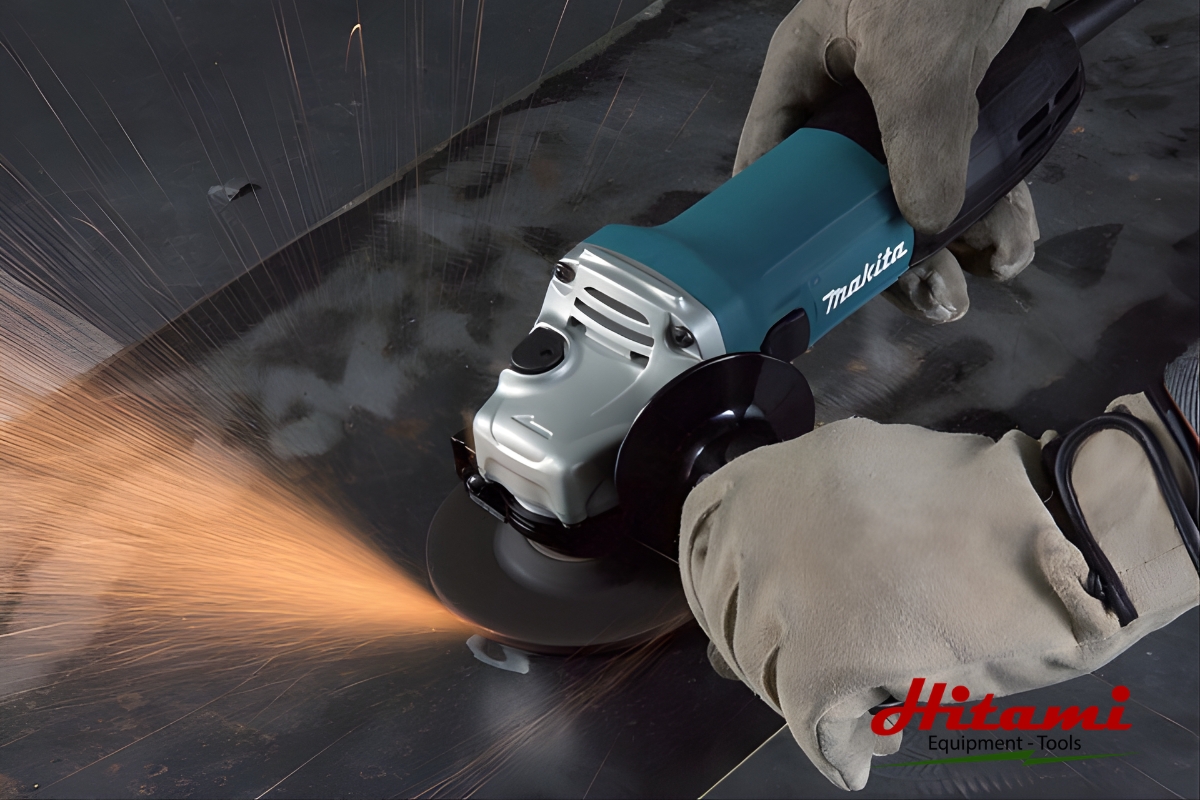 Tư vấn: Mua máy mài cầm tay loại nào phù hợp với nhu cầu sử dụng 2 Máy mài sử dụng để mài vật liệu