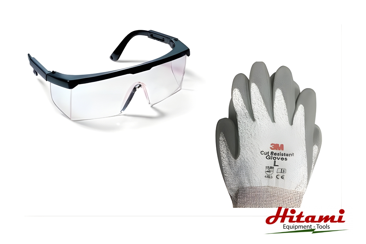 Cách sử dụng máy mài cầm tay đúng kỹ thuật cho người mới 4 Đồ bảo hộ khi sử dụng máy mài