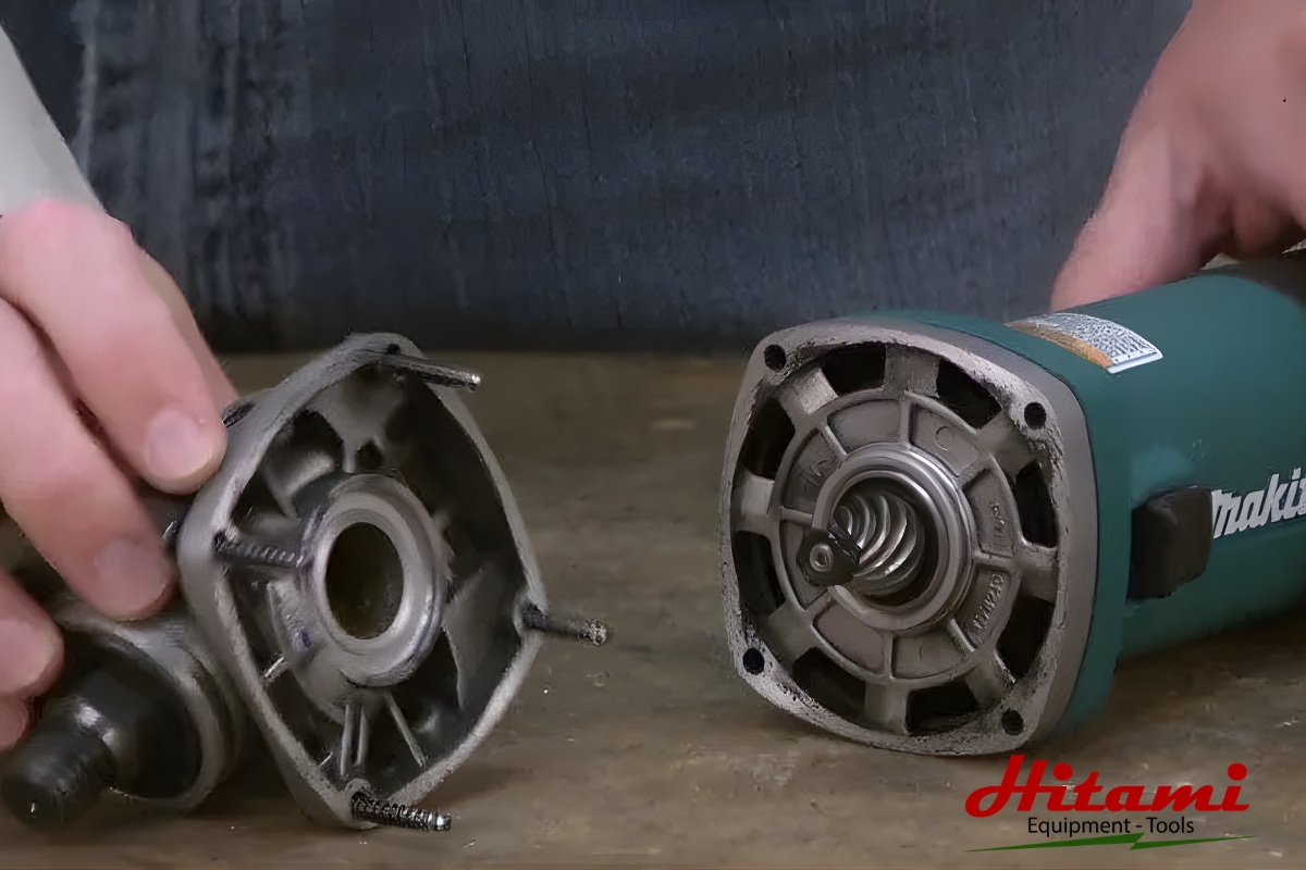 Nguyên nhân máy mài góc bị rung và cách khắc phục 3 Cách tháo lắp vòng bi