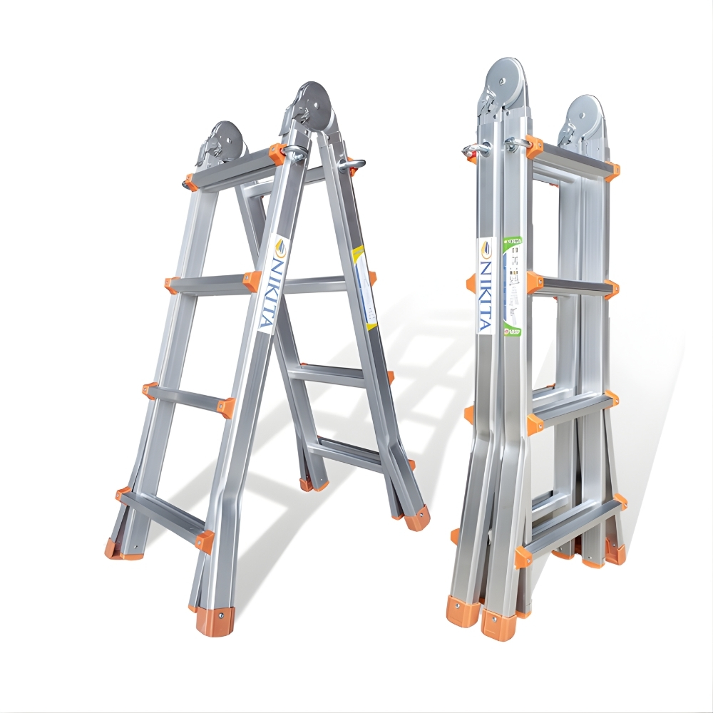 Thang nhôm gấp trượt đa năng 1.95m Nikita AM04 1 Thang nhôm gấp trượt đa năng 1.95m Nikita AM04