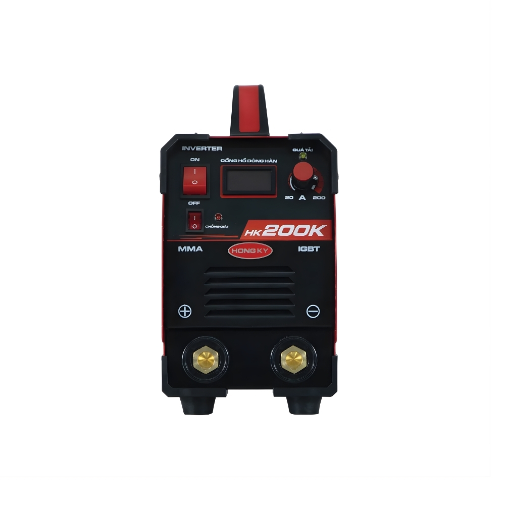 Máy hàn que chống giật 200A 220V Hồng Ký HK200K 2 HK200K-2