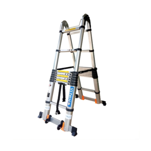 Thang nhôm rút chữ A có bánh xe 3.2m Nikita NKT-AID64