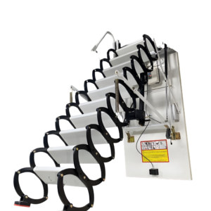 Cầu thang gác xếp điều khiển động cơ âm trần 2.8-3m Nikita NKT-AUT3700