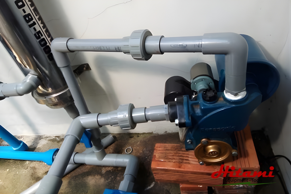 Cách lắp máy bơm nước lên bồn và các lỗi thường gặp 4 Lắp đặt đường ống máy bơm nước