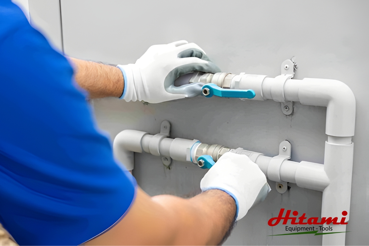 Hướng dẫn cách xử lý khi máy bơm hỏa tiễn lên nước yếu 3 Kiểm tra đường ống dẫn nước