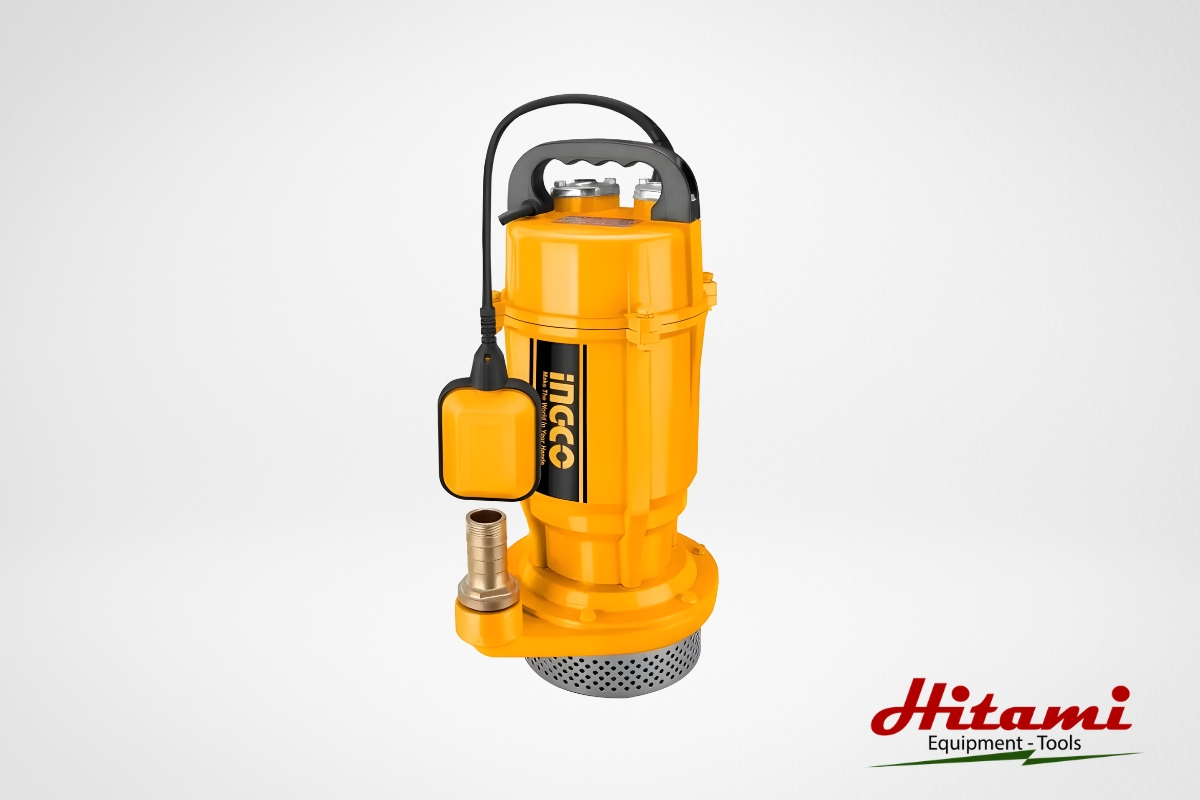 Nên mua máy bơm nước gia đình loại nào tốt? Cách lựa chọn phù hợp 3 Máy bơm chìm Ingco