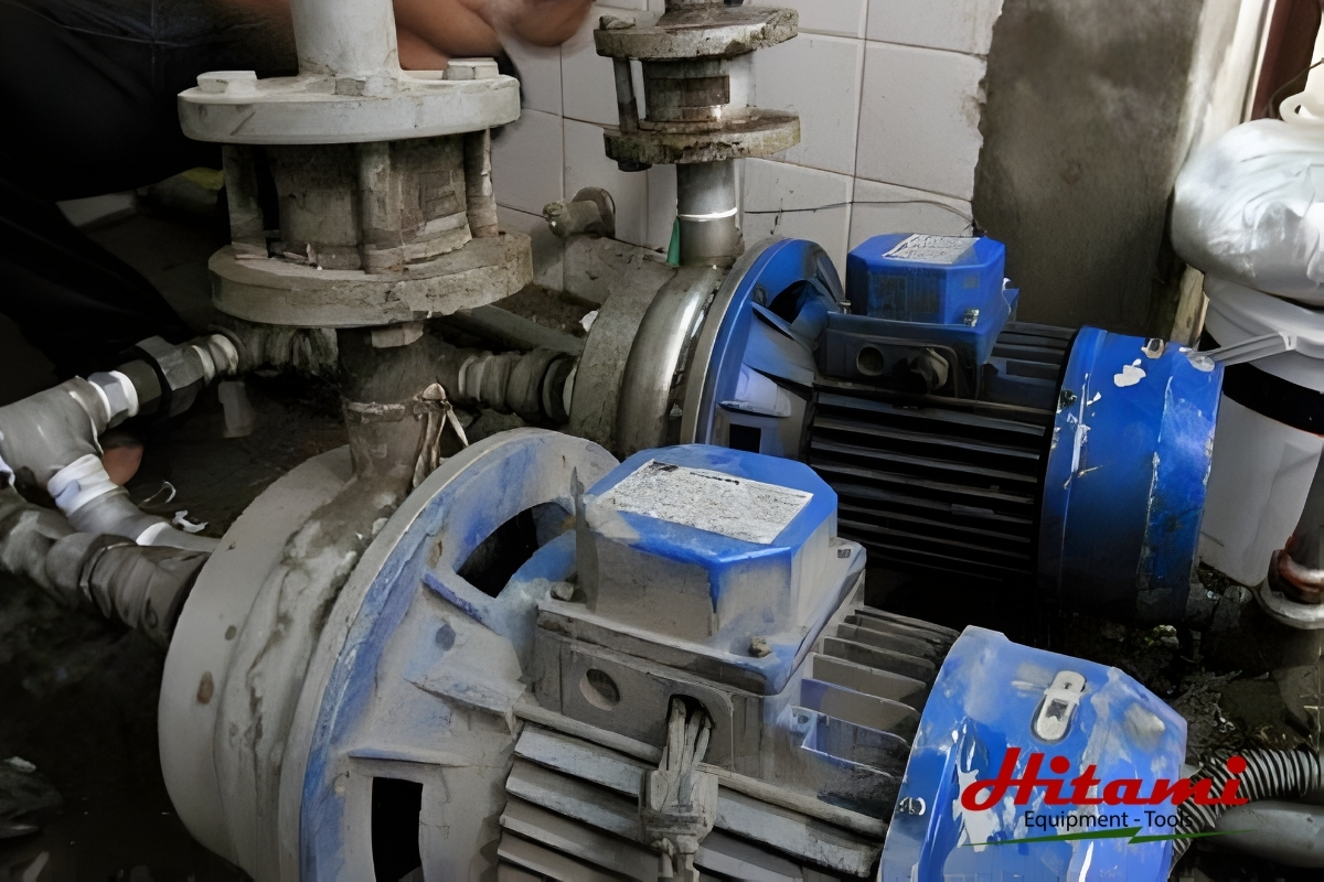 Cách chọn công suất máy bơm nước gia đình chuẩn và tiết kiệm điện 5 Máy bơm bị hư hỏng