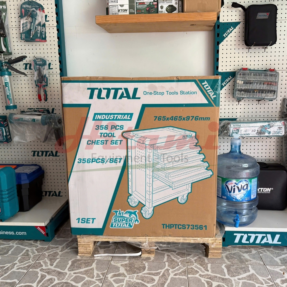 Bộ 356 món trong tủ xe đẩy đựng cộng cụ Total THPTCS73561 12 Bo-356-mon-trong-tu-xe-day-dung-cong-cu-Total-THPTCS73561-8