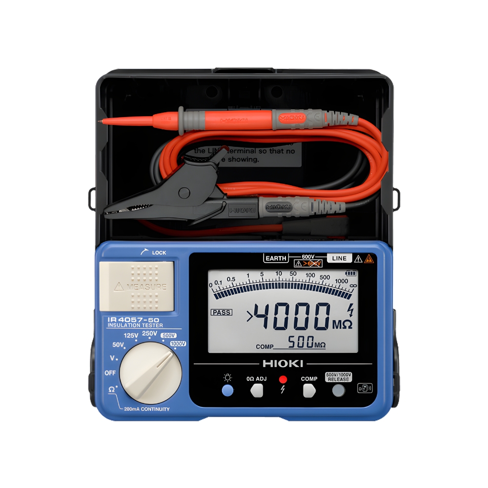Đồng hồ đo điện trở cách điện Hioki IR4057-50 1 Đồng hồ đo điện trở cách điện Hioki IR4057-50