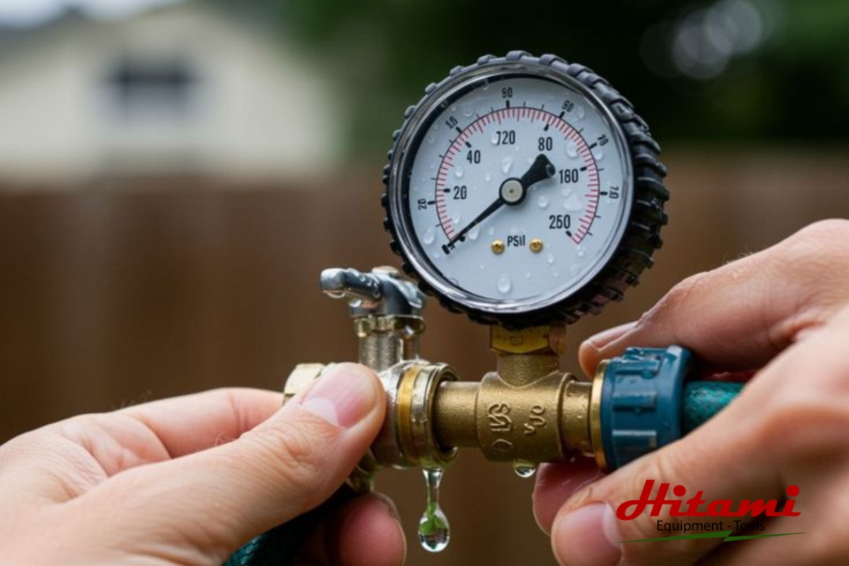 Khắc phục máy bơm vẫn chạy nhưng không lên nước an toàn, hiệu quả 2 Áp lực nước máy bơm yếu