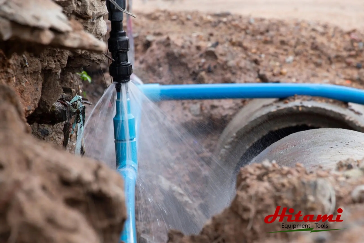 Cách sửa giếng khoan không lên nước hiệu quả tại nhà 2 Đường ống hút nước bị hở