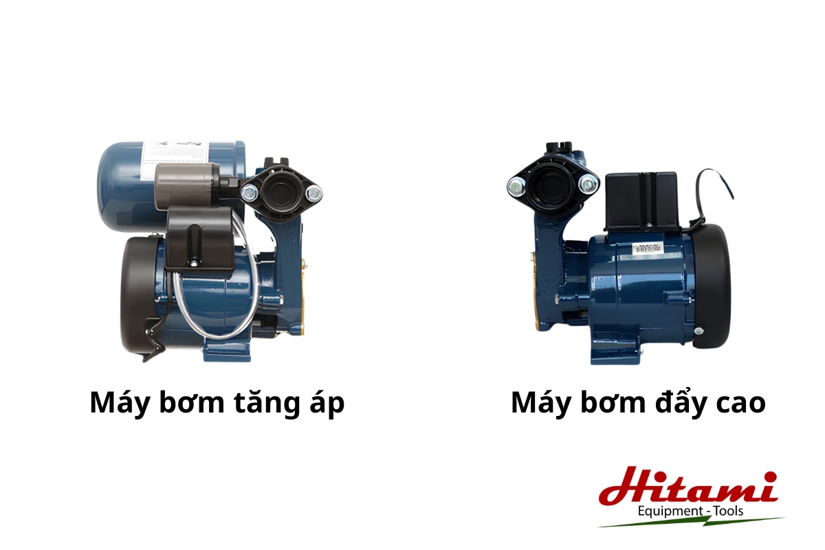 Máy bơm tăng áp có đẩy cao được không? Khi nào nên sử dụng? 2 Phân biệt máy bơm tăng áp và máy bơm đẩy cao