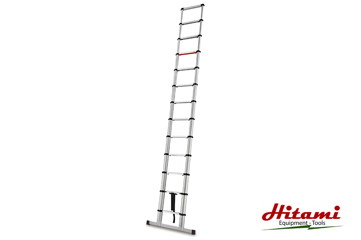 Thang nhôm rút siêu nhẹ là gì? Ưu điểm và ứng dụng thực tế 3 Thang nhôm có thể run khi kéo tối đa