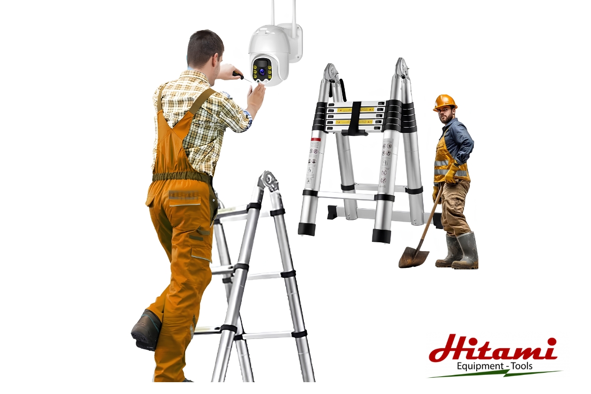 Có nên sử dụng thang nhôm rút đôi? Ưu và nhược điểm cần biết 4 Thang nhôm rút đôi sửa chữa và bảo trì trong gia đình