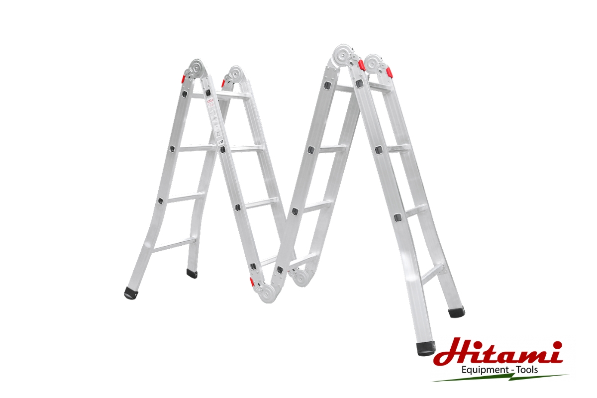 Hướng dẫn cách chọn thang nhôm gấp 4 khúc tốt nhất hiện nay 4 Thang nhôm gấp 4 khúc Ameca