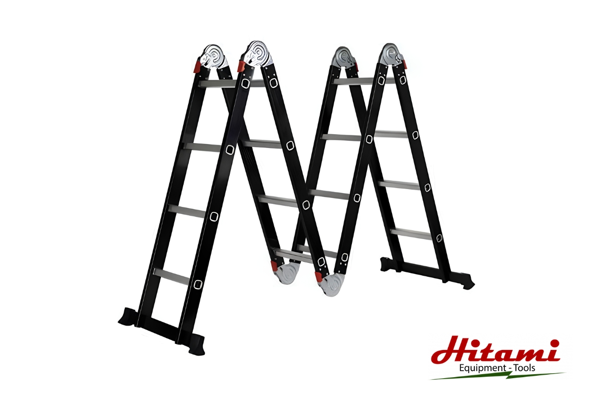 Nên mua thang nhôm công trình loại nào tốt hiện nay? 2 Thang nhôm công trình gấp