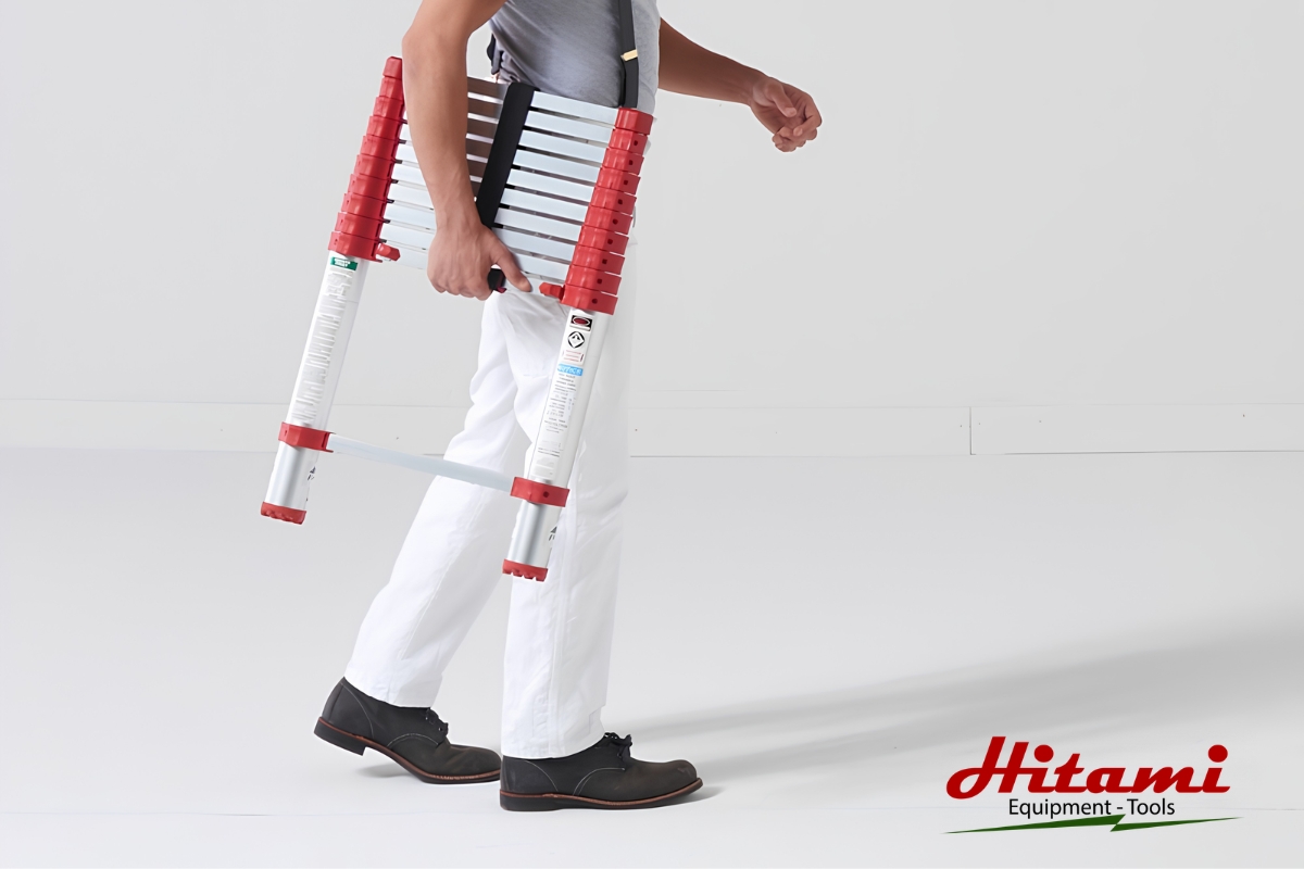 Thang nhôm cách điện có an toàn không? Những lưu ý cần biết 2 Thang nhôm cách điện dễ di chuyển