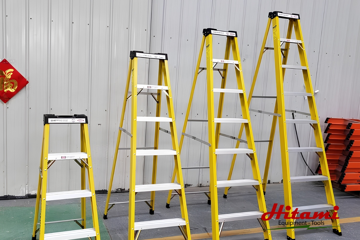 Thang nhôm cách điện có an toàn không? Những lưu ý cần biết 3 Xác định chiều cao làm việc
