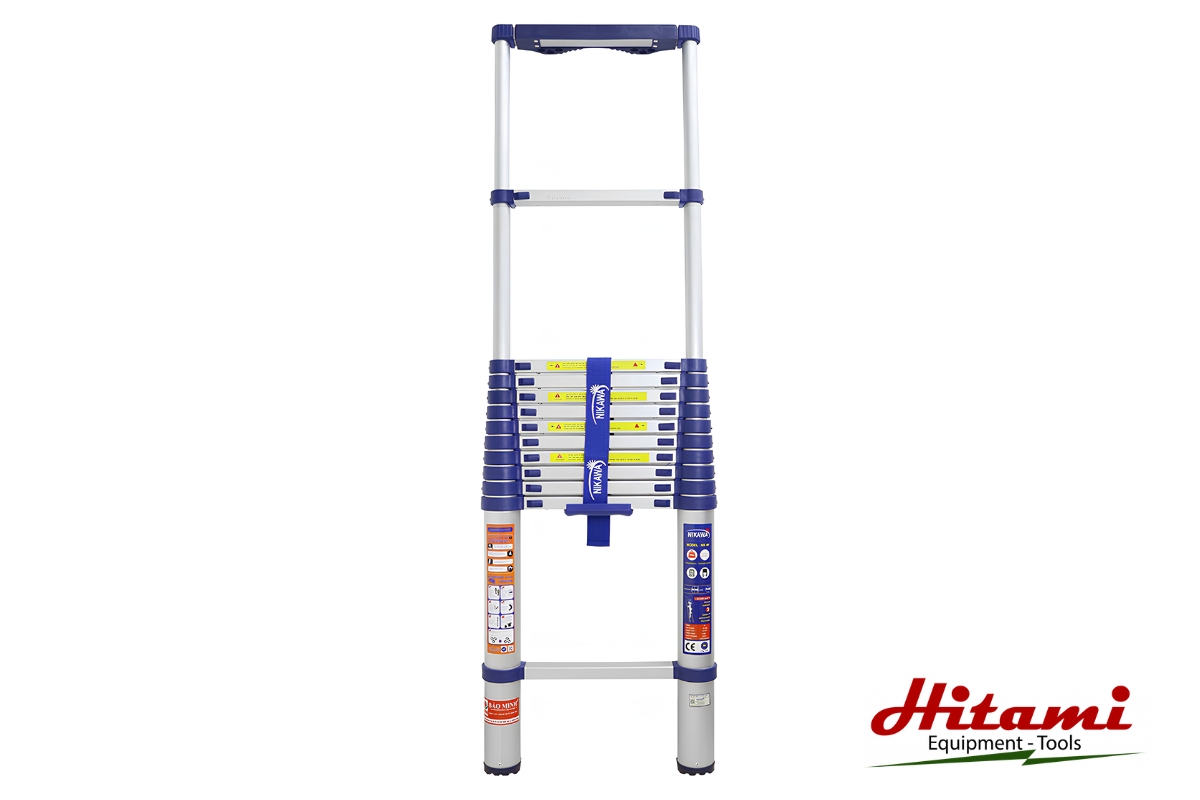 Kinh nghiệm chọn kích thước thang nhôm phù hợp với nhu cầu 3 Kích thước thang nhôm rút gọn