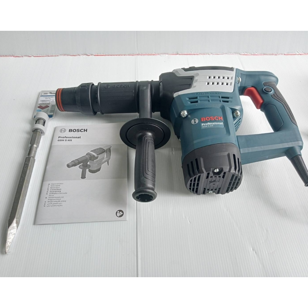 Máy đục phá bê tông 1100W 7.8J Bosch GSH 5 HX 2 GSH-5-HX-2