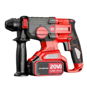 Máy khoan đục bê tông SDS Plus 2.5J pin 4.0Ah Sfunpro S20 DCD26A
