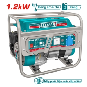 Máy phát điện chạy xăng 1.2KW Total TP115005