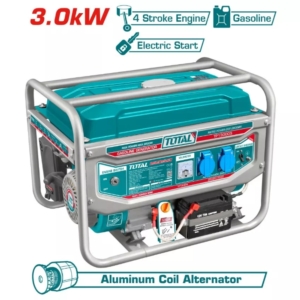 Máy phát điện chạy xăng 3KW Total TP130005
